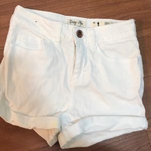 White shorts